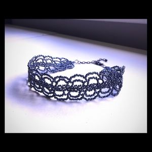 Crochet Beaded Choker